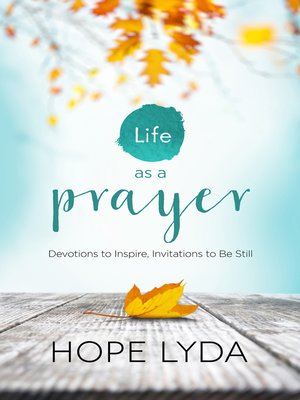 cover image of Life as a Prayer